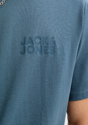 JACK&JONES JJECORP - 12151955 Erkek Çok Renkli Baskılı T-Shirt