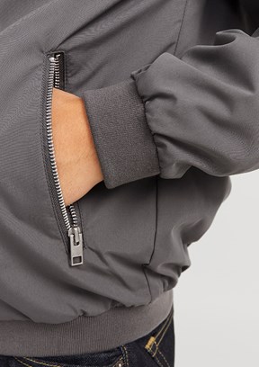 JACK&JONES JJERUSH BOMBER NOOS - 12165203 Erkek Çok Renkli Bomber Mont
