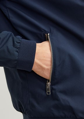 JACK&JONES JJERUSH BOMBER NOOS - 12165203 Erkek Çok Renkli Bomber Mont