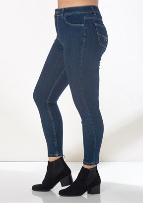 Rmg Lacivert Kadın Slim Jean Pantolon