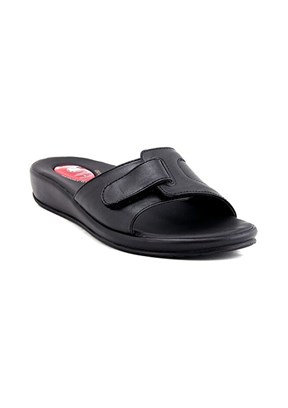 CEYO - 9200-12 Kadın Siyah Casual Terlik