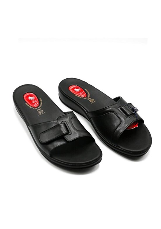 CEYO - 9200-12 Kadın Siyah Casual Terlik