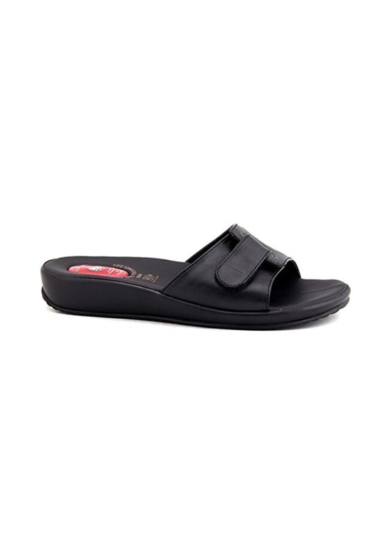 CEYO - 9200-12 Kadın Siyah Casual Terlik