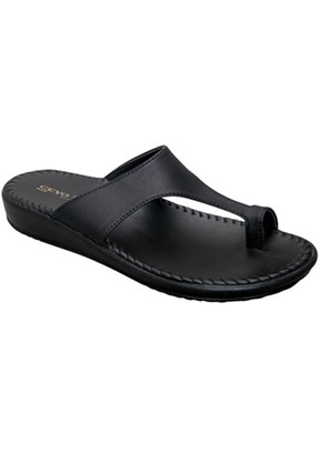 CEYO - 9200-2 Kadın Siyah Casual Terlik
