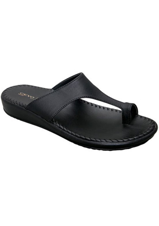 CEYO - 9200-2 Kadın Siyah Casual Terlik