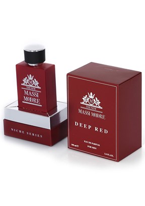 Massi Moore Deep Red Edp For Men Nıche S Erkek Parfüm