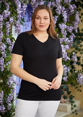 Rmg Kadın V Yaka T-Shirt