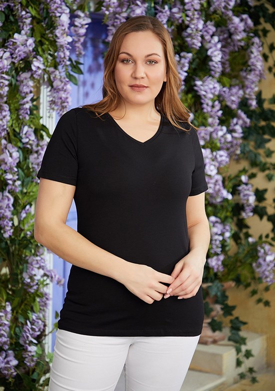 Rmg Kadın V Yaka T-Shirt
