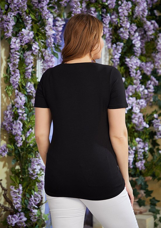 Rmg Kadın V Yaka T-Shirt