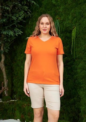 RMG Oranj Kadın Basic T-shirt