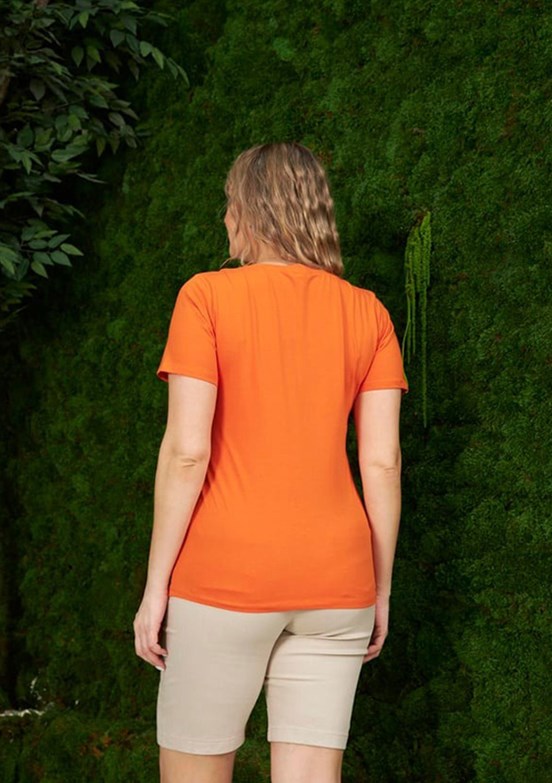 RMG Oranj Kadın Basic T-shirt