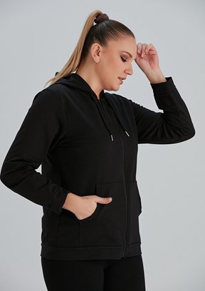 Rmg Kadın Kapüşonlu Sweatshirt