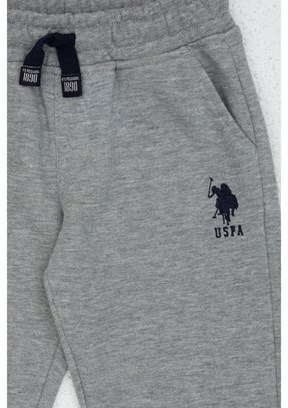 US POLO ASSN Erkek Çocuk Gri Pantolon