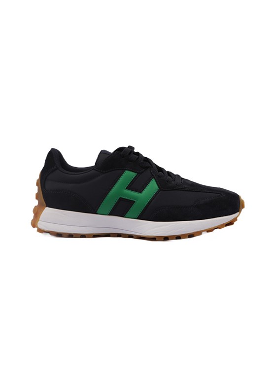 HAMMERJACK Mercur - 101 22504-M Erkek Lacivert-Yeşil Casual Ayakkabı
