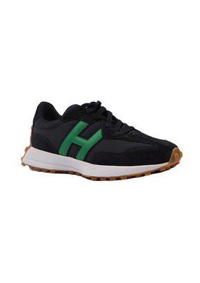 HAMMERJACK Mercur - 101 22504-M Erkek Lacivert-Yeşil Casual Ayakkabı