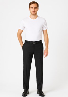 Süvari Siyah Erkek Slim Pantolon