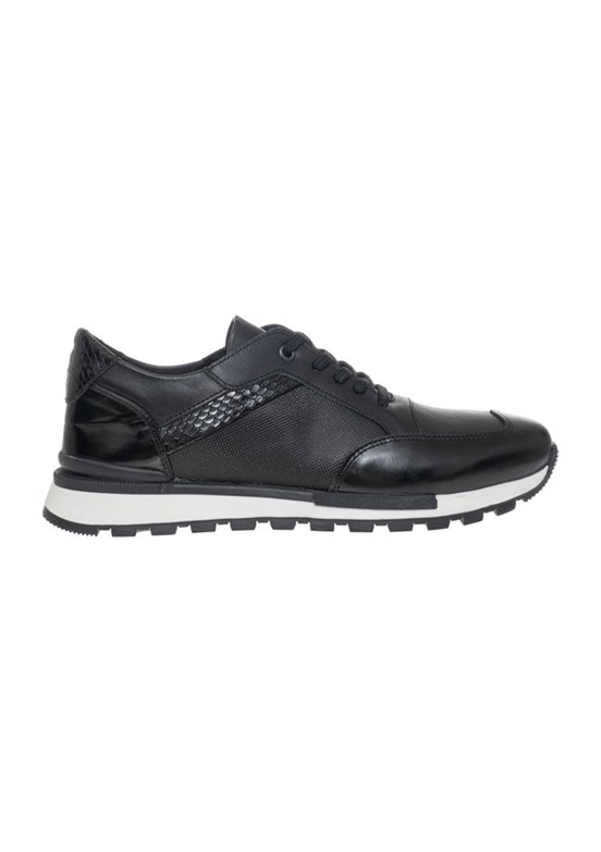 SÜVARİ - AY2001500459 Erkek Siyah Casual Ayakkabı