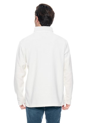 JOHNNY JOE Beyaz Erkek Sweat Shirt