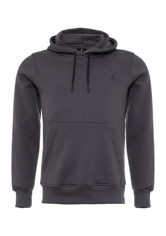 JOHNNY JOE Antrasit Erkek Sweat Shirt