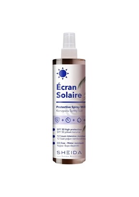 Sheida Ecran Solaire Koruyucu Sprey Süt Spf 50+ 200 Ml