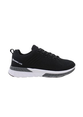 HAMMERJACK Manaus - 101 21200-M Erkek Siyah-Beyaz Sneaker Ayakkabı