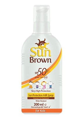 Sun Brown Sun Mılk Spray Spf 50 For Kıds Losyon