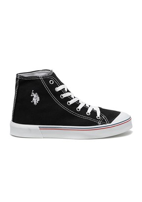 US POLO ASSN - A10107950612010 Erkek Siyah Casual Ayakkabı