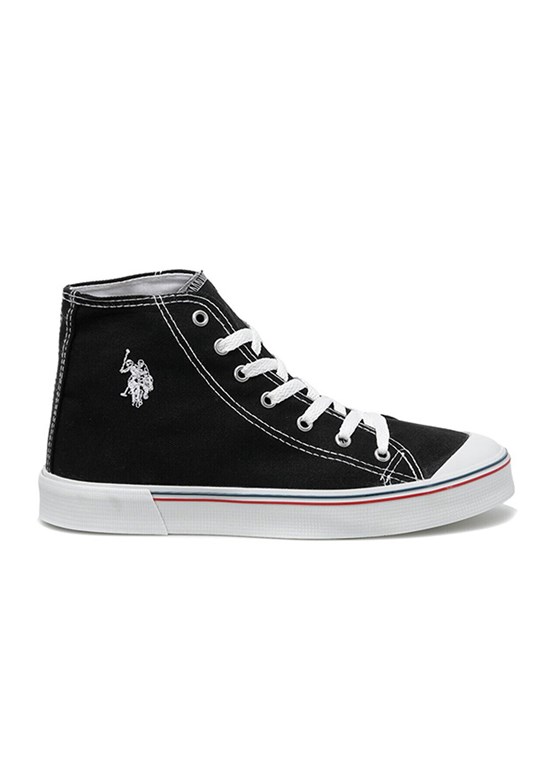 US POLO ASSN - A10107950612010 Erkek Siyah Casual Ayakkabı
