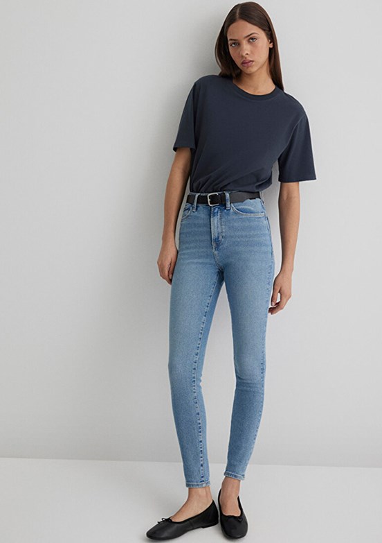 MAVİ SERENAY - M100980-80533 Kadın Sarı Super Skinny Jean Pantolon