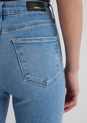 MAVİ SERENAY - M100980-80533 Kadın Sarı Super Skinny Jean Pantolon