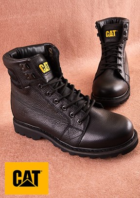 CAT - 015M101226 Erkek Siyah Bot
