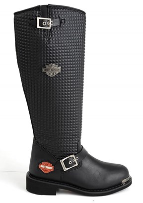 HARLEY DAVİDSON - 025G100329 Kadın Siyah Bot