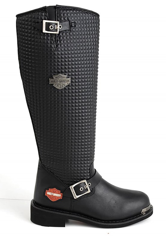 HARLEY DAVİDSON - 025G100329 Kadın Siyah Bot