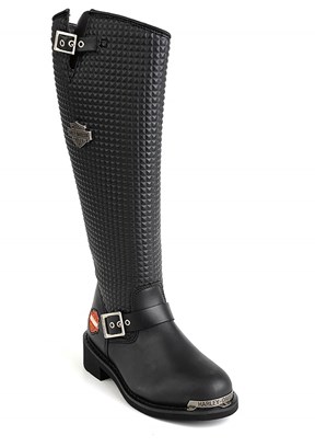 HARLEY DAVİDSON - 025G100329 Kadın Siyah Bot