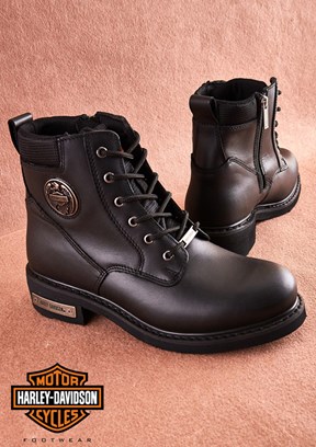 HARLEY DAVİDSON Siyah Erkek  Bot
