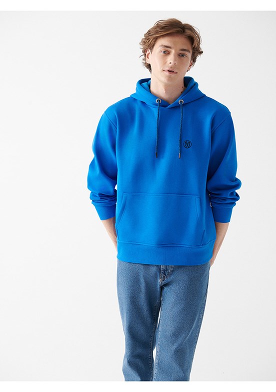 MAVİ Çok Renkli Erkek Kapüşonlu Sweat Shirt