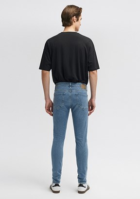 Mavi Çok Renkli Erkek James Jean Pantolon