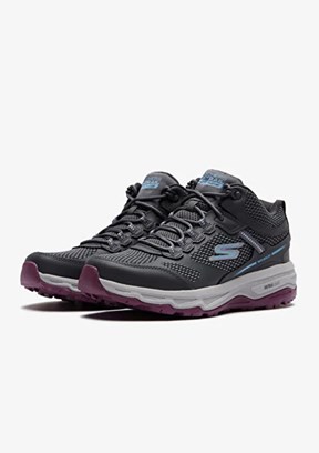 Skechers Gri Kadın Go Run Trail Altitude - Highly Koşu Ayakkabısı