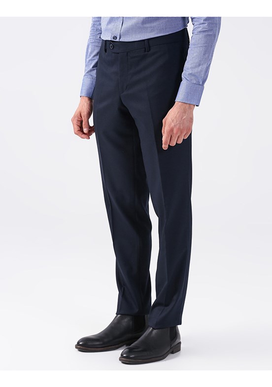 Süvari Lacivert Erkek Slim Fit Pantolon