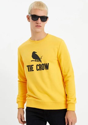 The Crow Unisex Baskılı Sweatshirt