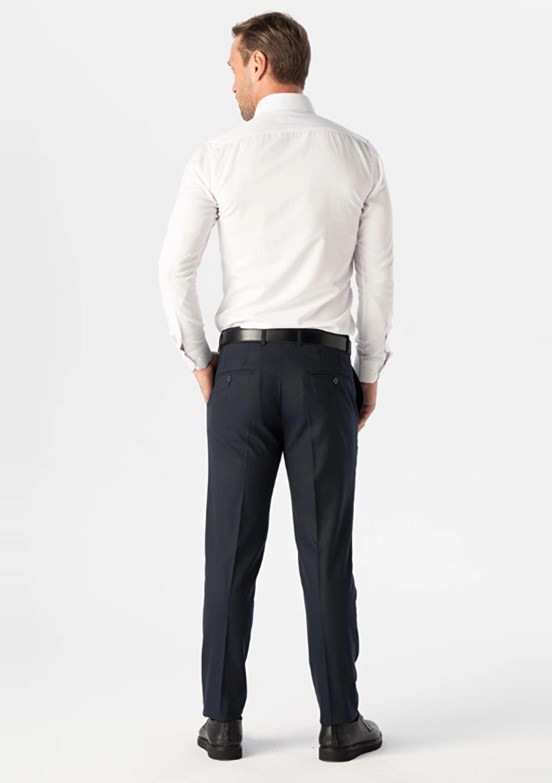 Süvari Lacivert Erkek Slim Fit Pantolon