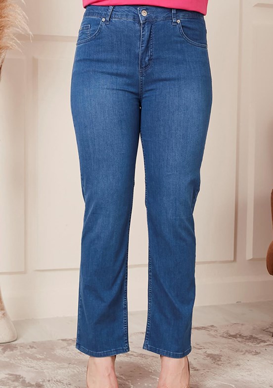 RMG Mavi Kadın Normal Bel Jean Pantolon