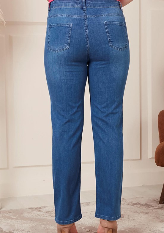RMG Mavi Kadın Normal Bel Jean Pantolon