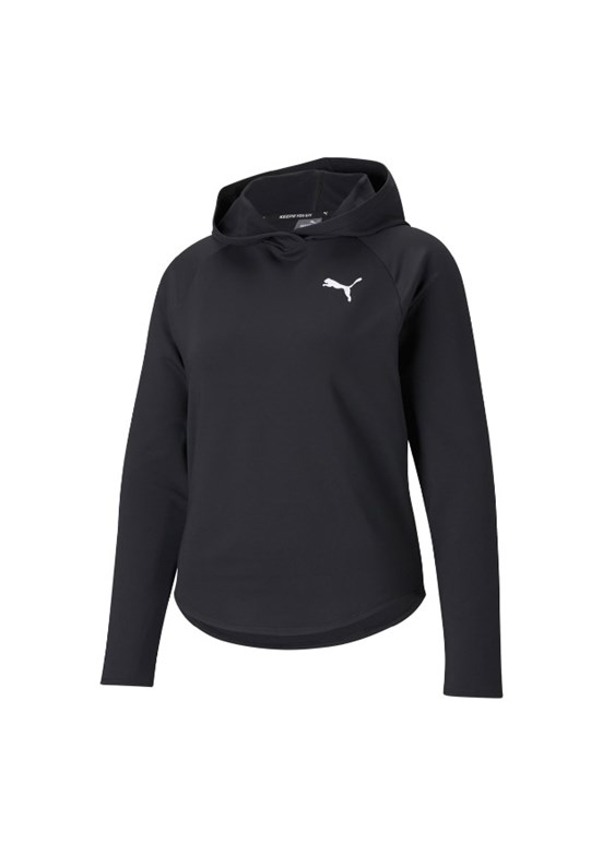 Puma Siyah Kadın Kapüşonlu Sweatshirt