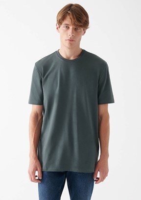 MAVİ Yeşil Erkek Basic T-Shirt
