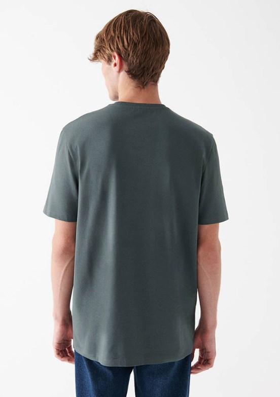 MAVİ Yeşil Erkek Basic T-Shirt