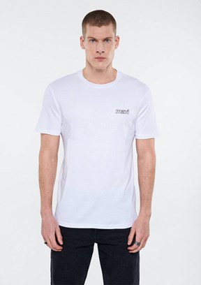 MAVİ Beyaz Erkek Basic T-Shirt