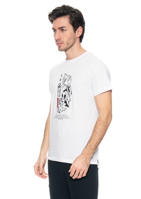 Johnny Joe Erkek Bisiklet Yaka T-Shirt