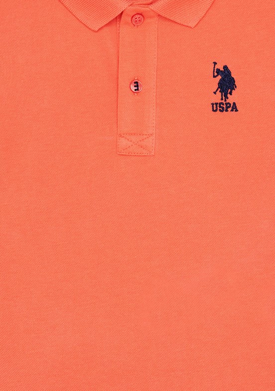 U.S. Polo Assn Turuncu Erkek Çocuk Polo Yaka T-Shirt