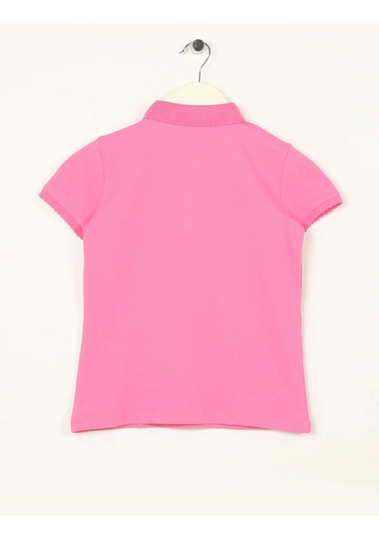 US POLO ASSN Kız Çocuk Polo Yaka T-Shirt